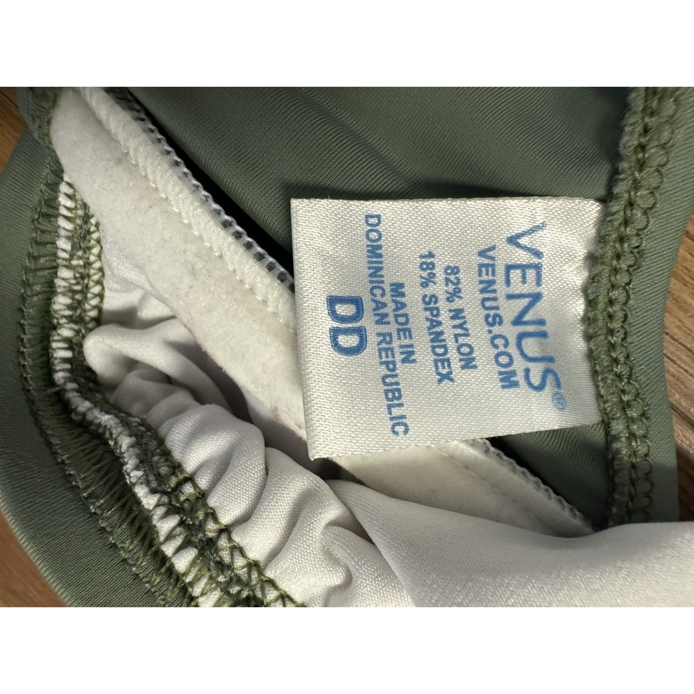 Venus Green Bikini Top DD Bottoms 6 - Picture 3 of 4